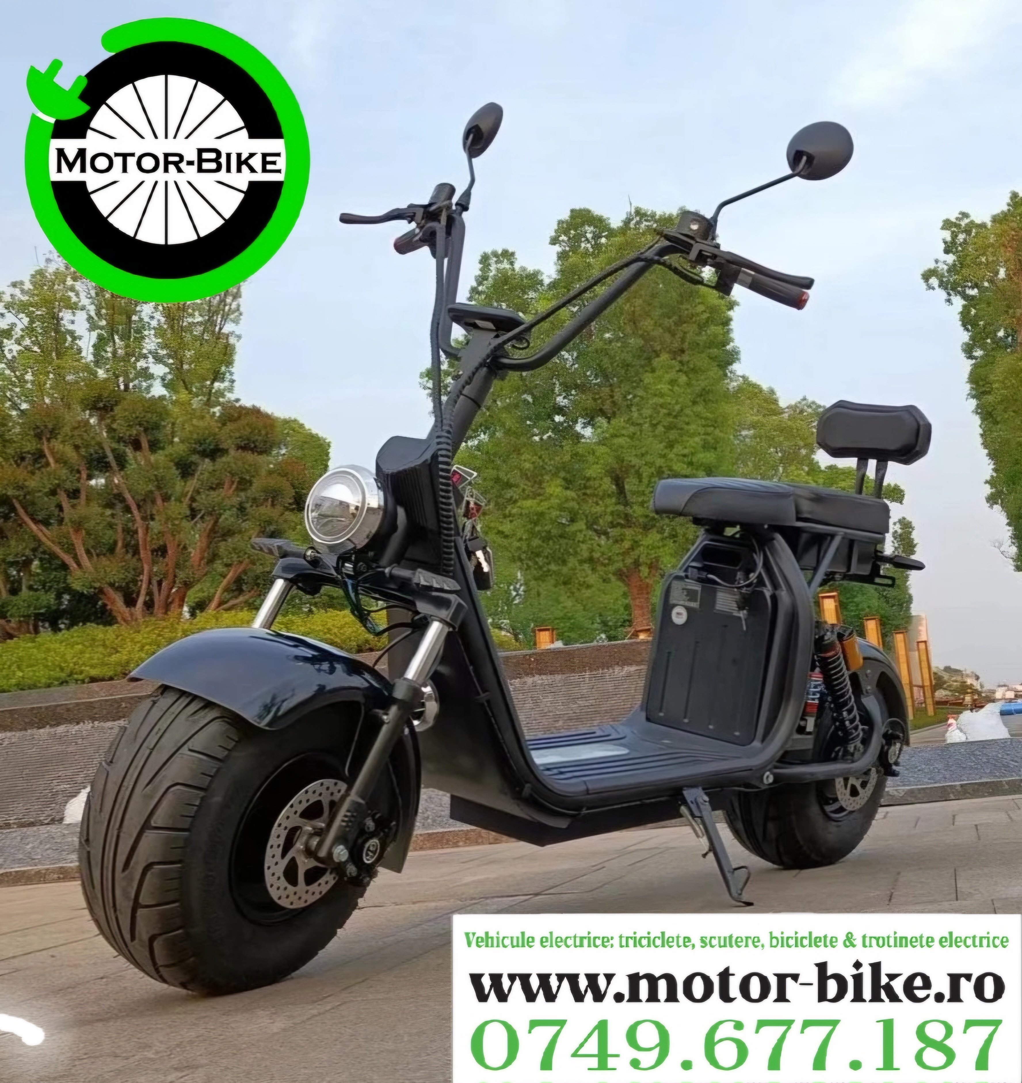 Moped Electric SHANSU CP1.3 VAGABOND Black